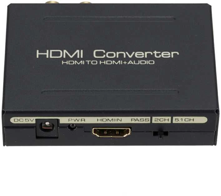 Spacetronik HDMI garso ištraukiklis su įvesties jungtimis