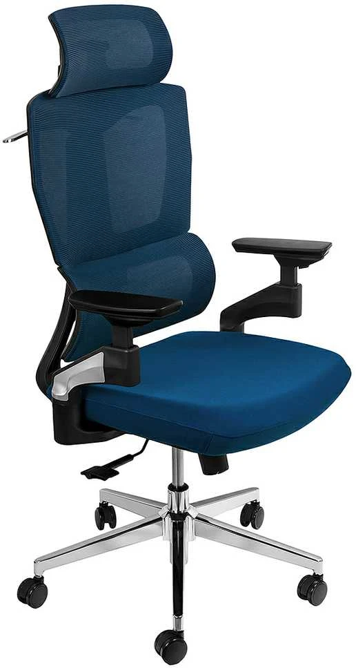 Spacetronik BARD-A20MF44 ergonomiška mėlyna darbo kėdė