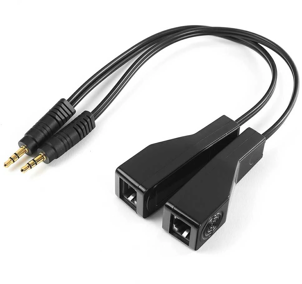 Spacetronik Garso 3,5 mm lizdo ilgintuvas naudojant LAN SPA-A02