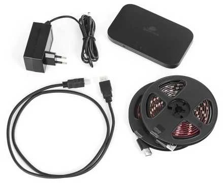 Spacetronik Glow HDMI spalvų valdiklis su 4M LED