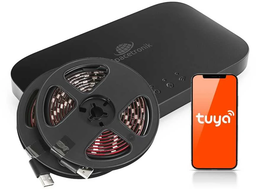 Spacetronik Glow HDMI spalvų valdiklis su 4M LED