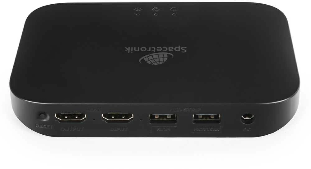 Spacetronik Glow HDMI spalvų valdiklis su 4M LED