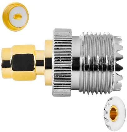 Spacetronik GSM adapterio UHF lizdas (UC1. CB) / SMA kištukas