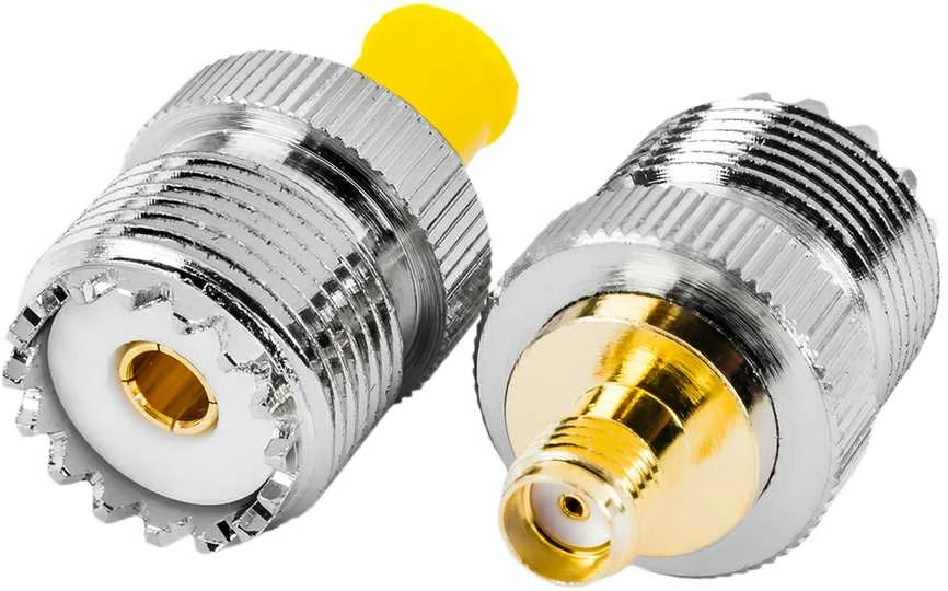 Spacetronik UHF ir SMA adapterių komplektas