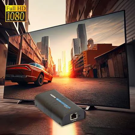 Spacetronik Carruzzo HDMI / IP signalo keitiklis SPH-HIPV4 Daugiaadresinio transliavimo rinkinys