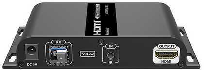 Spacetronik HDMI į šviesolaidį konverteris IR LKV378A-RX 20km