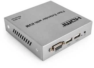 Spacetronik HDMI į optinio pluošto keitiklis SPH-FO11 KVM 4K 60Hz