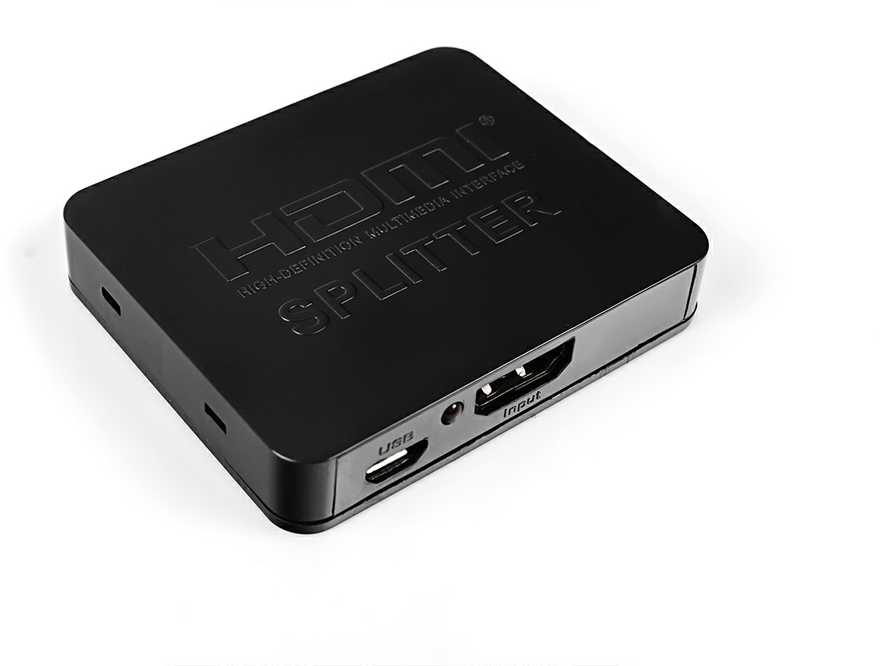 Spacetronik HDSP2-M mini HDMI 1/2 skirstytuvas