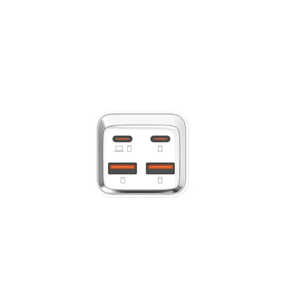 Spacetronik Įkroviklis SR102 65W, 2x PD4+ USB-C, 2x QC3.0 USB-A