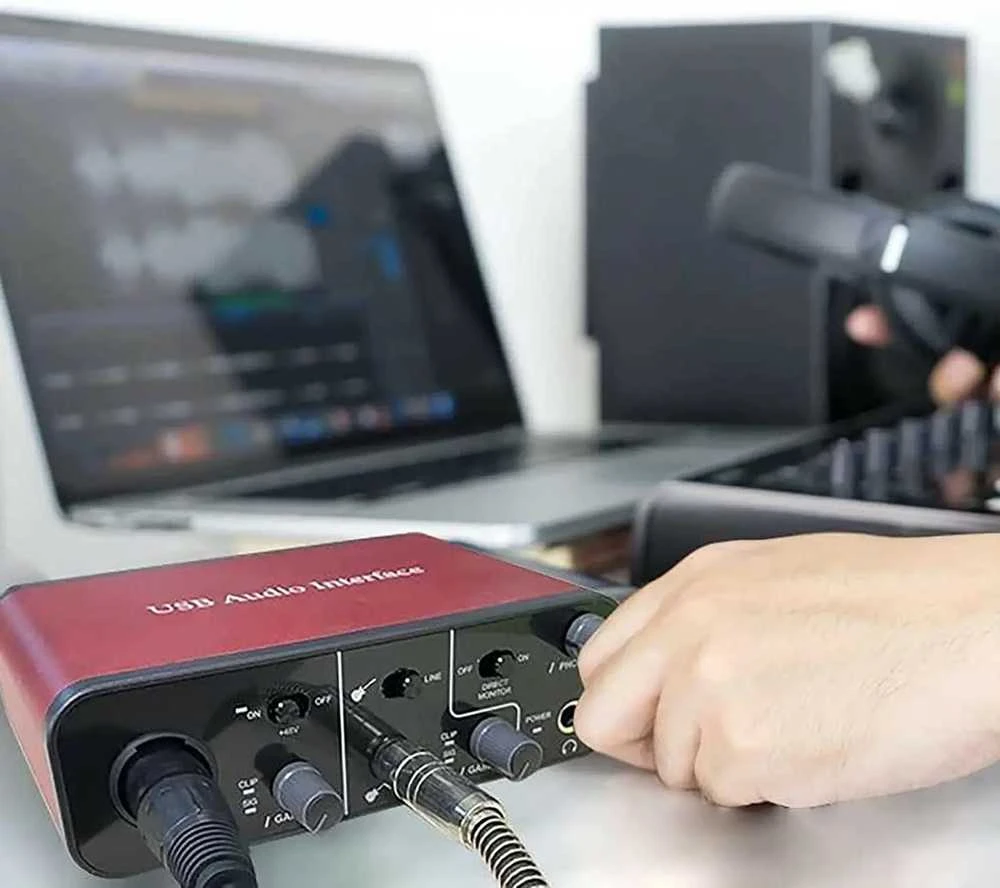 Spacetronik Interfejai Garso USB-C Solo 3 kartos SPA-I01