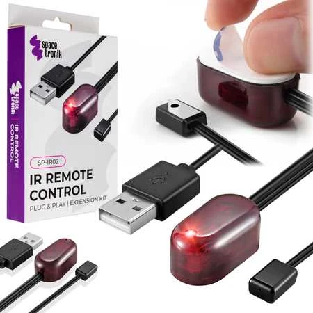 Spacetronik IR Extender spintelės nuotolinio valdymo relė SP-IR02
