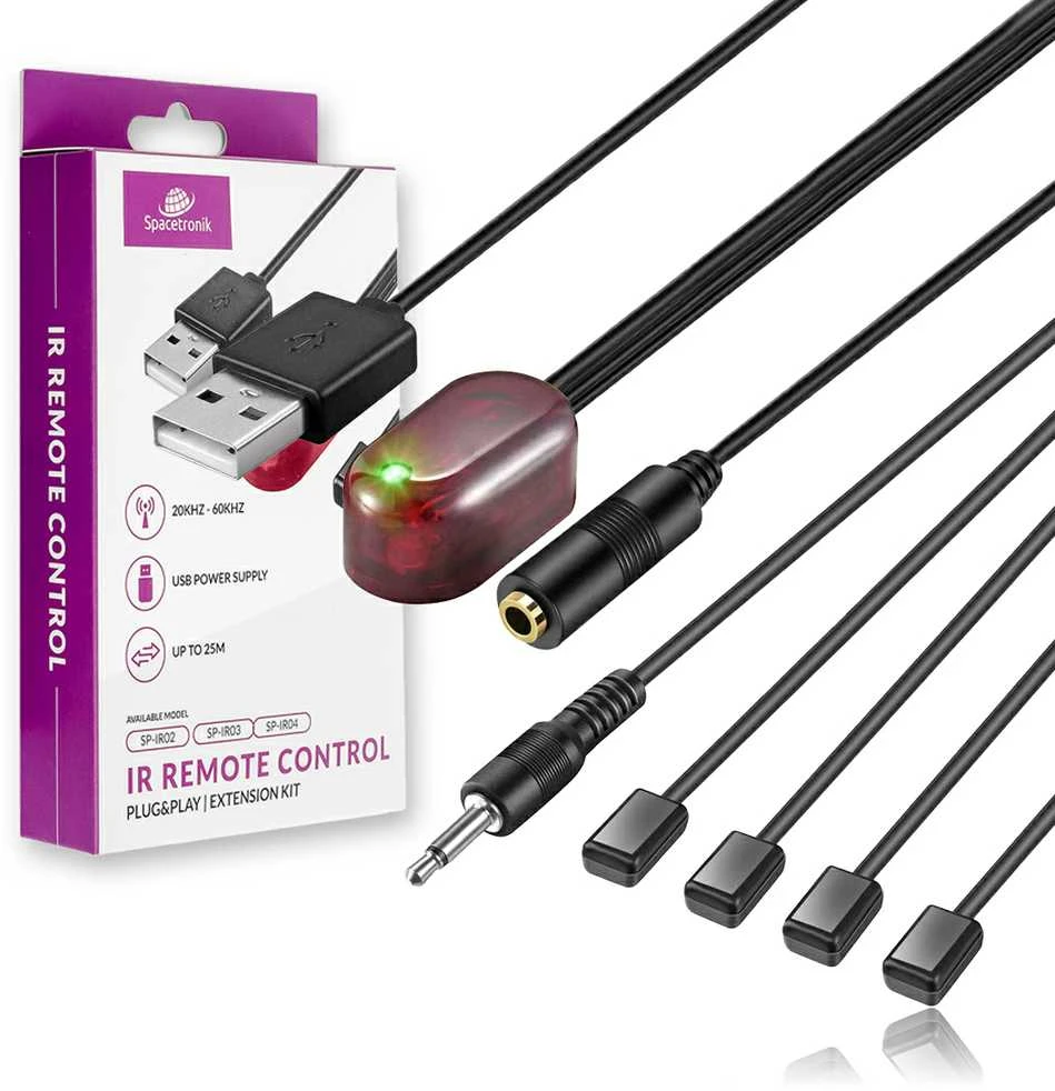 Spacetronik IR Extender spintelės nuotolinio valdymo relė SP-IR04