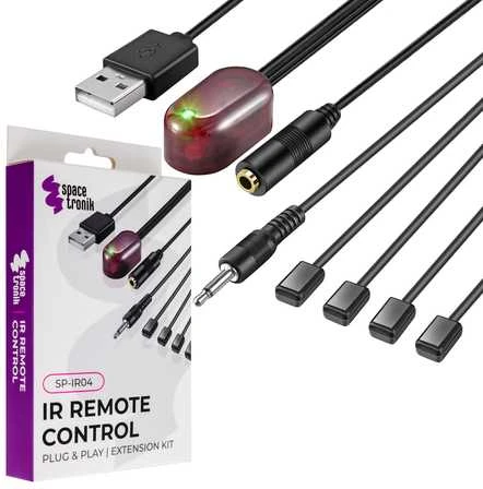 Spacetronik IR Extender spintelės nuotolinio valdymo relė SP-IR04