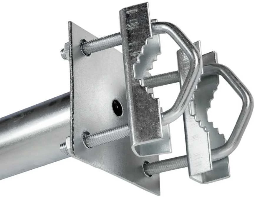 Spacetronik Išlenktas balkono stovas L-30cm skersmuo 38 su priekiniais spaustukais