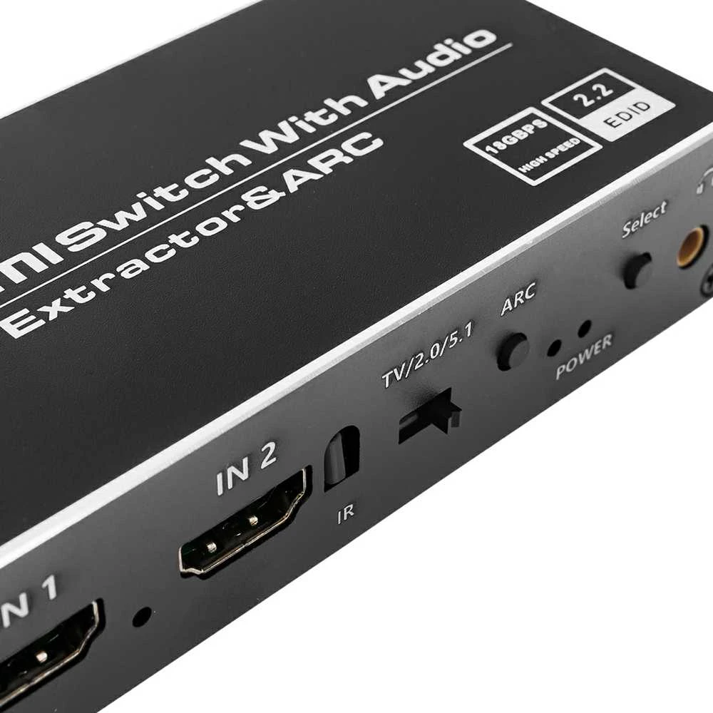 Spacetronik HDMI garso ištraukiklio prievadų skydelis