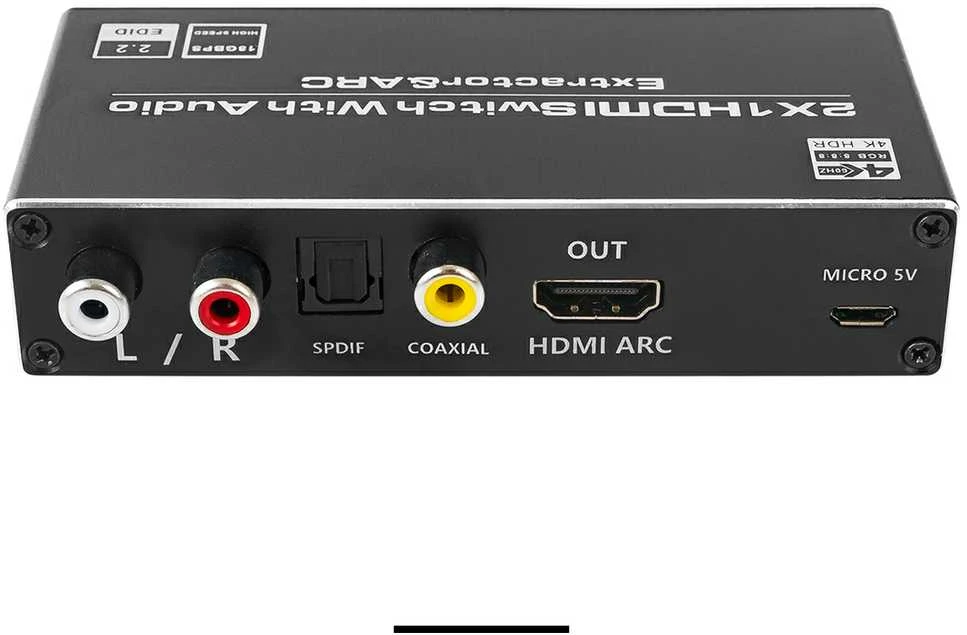 Spacetronik Ištraukiklis 2x HDMI-HDMI +