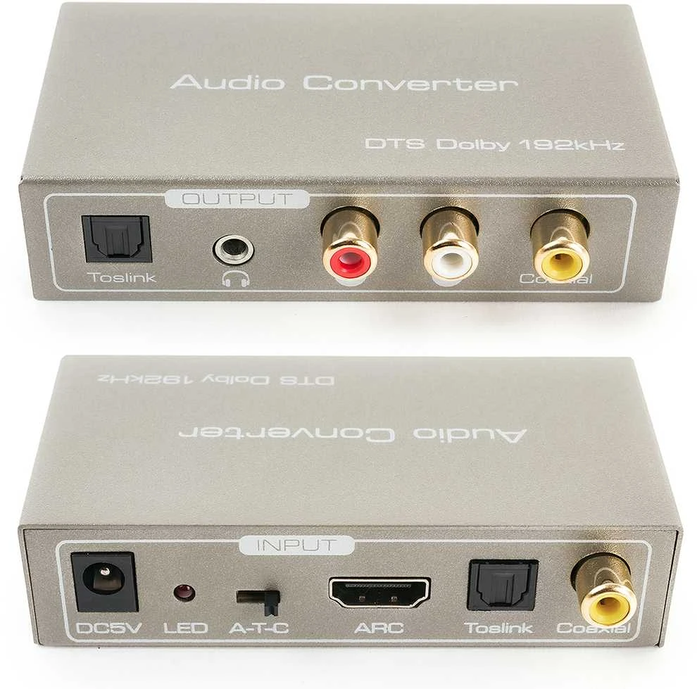 Spacetronik Ištraukiklis HDMI-Audio SPDIF R/L lizdas ARC SPH-AE04