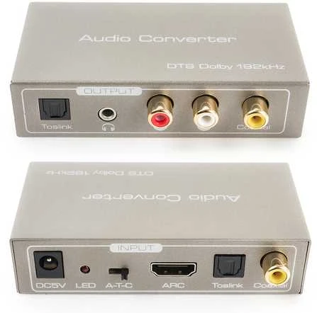 Spacetronik Ištraukiklis HDMI-Audio SPDIF R/L lizdas ARC SPH-AE04
