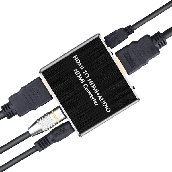 Spacetronik Ištraukiklis HDMI-HDMI + garso SPDIF/Jack3.5 SPH-AE02