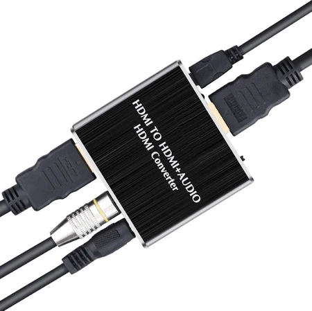 Spacetronik Ištraukiklis HDMI-HDMI + garso SPDIF/Jack3.5 SPH-AE02