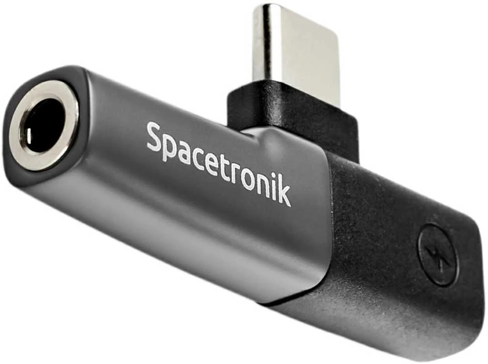 Spacetronik Kabelio adapteris USB-C ir lizdas 3,5 mm su USB-C SPU-A28