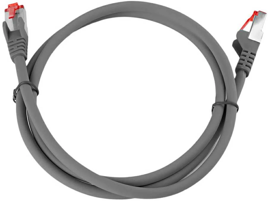 Spacetronik Kabelis RJ45 CAT 6 S/FTP AWG27 LSZH pilka 3m