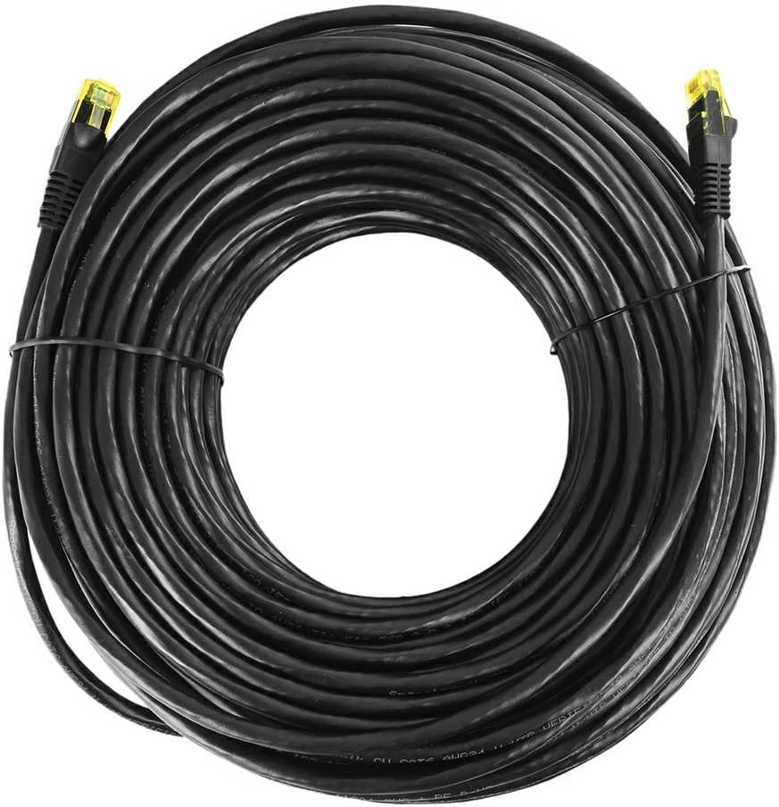 „Spacetronik“ kabelis RJ45 CAT 6 U / UTP AWG24 PE CU Fluke PoE 10m