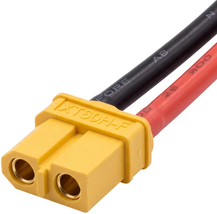 Spacetronik XT60 maitinimo kabelis, 1,5 m ilgio