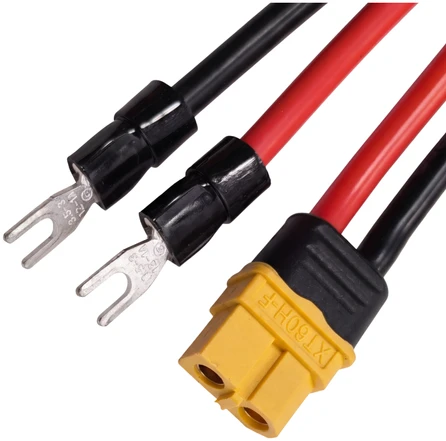 Spacetronik XT60 maitinimo kabelis, 1,5 m ilgio