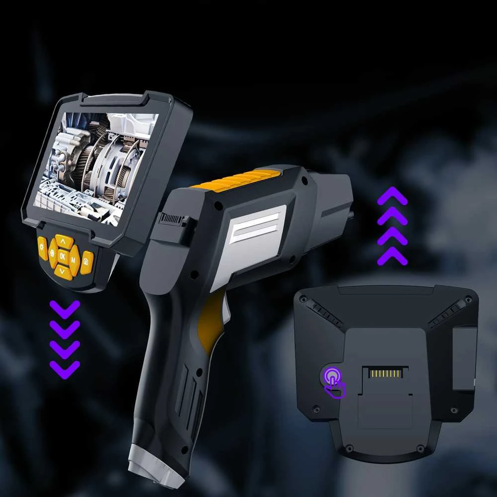 Spacetronik Kamera endoskop rankinis monitorius dual SPU-E03 5m