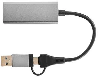 Spacetronik Karta LAN 1 Gigabit adapter USB-C USB 3.0 na RJ45