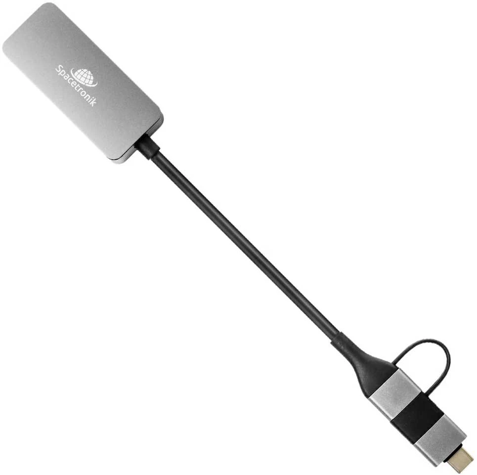 Spacetronik Karta LAN 2.5Gbps adapter USB-C USB 3.0 na RJ45