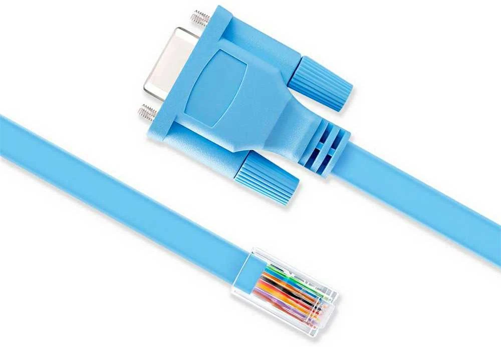 Spacetronik Konsolinis kabelis CISCO RJ45 ir RS232
