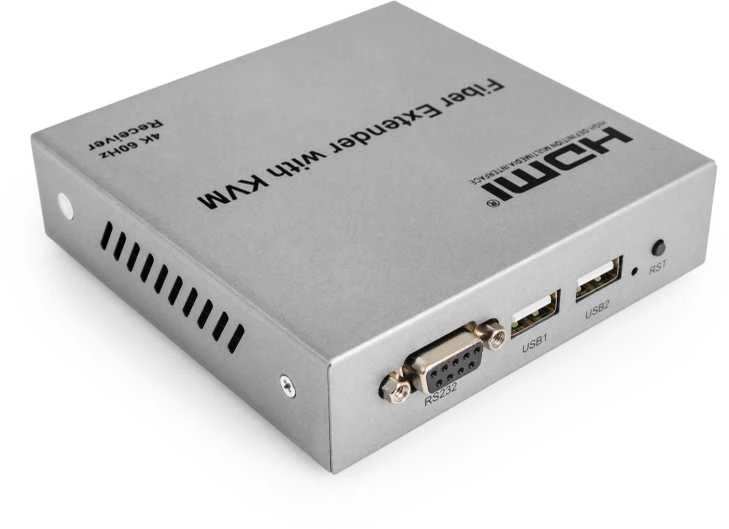 Spacetronik HDMI į optinio pluošto keitiklis SPH-FO11 KVM 4K 60Hz