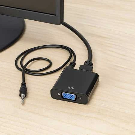 Spacetronik adapteris su VGA jungtimi ir audio laidu