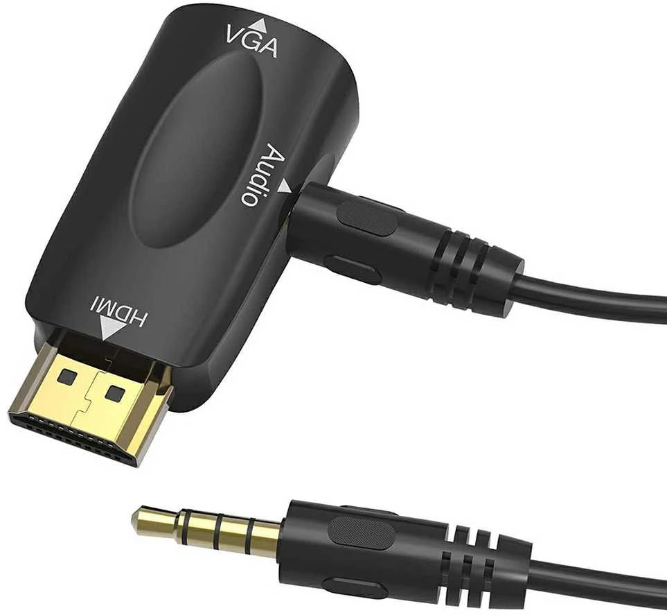 Spacetronik HDMI į VGA + garso keitiklis SPH-VA03