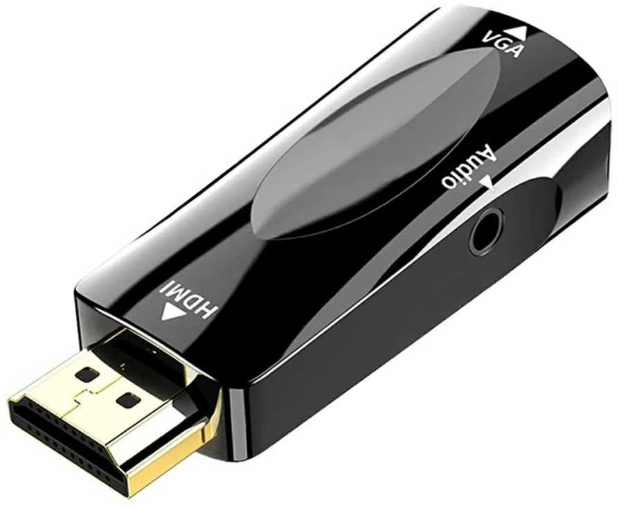 HDMI į VGA adapteris su 3.5mm garso jungtimi