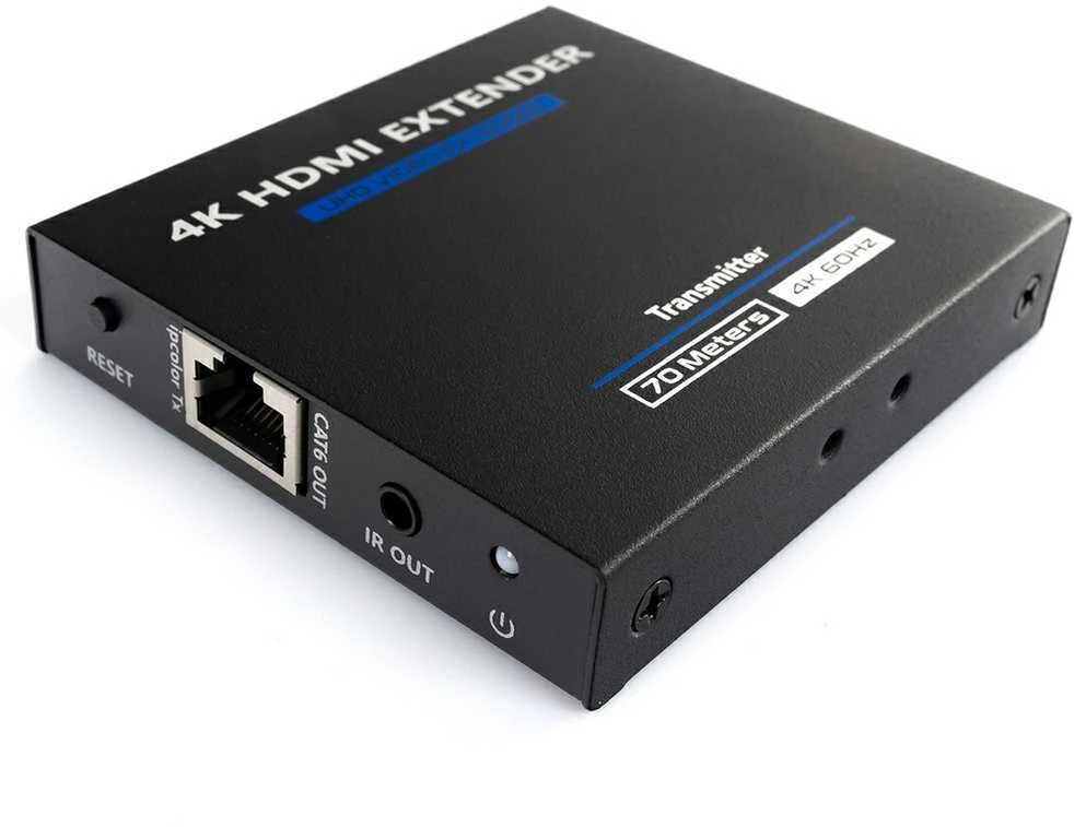 Spacetronik HDMI siųstuvas su RJ45 ir IR jungtimis