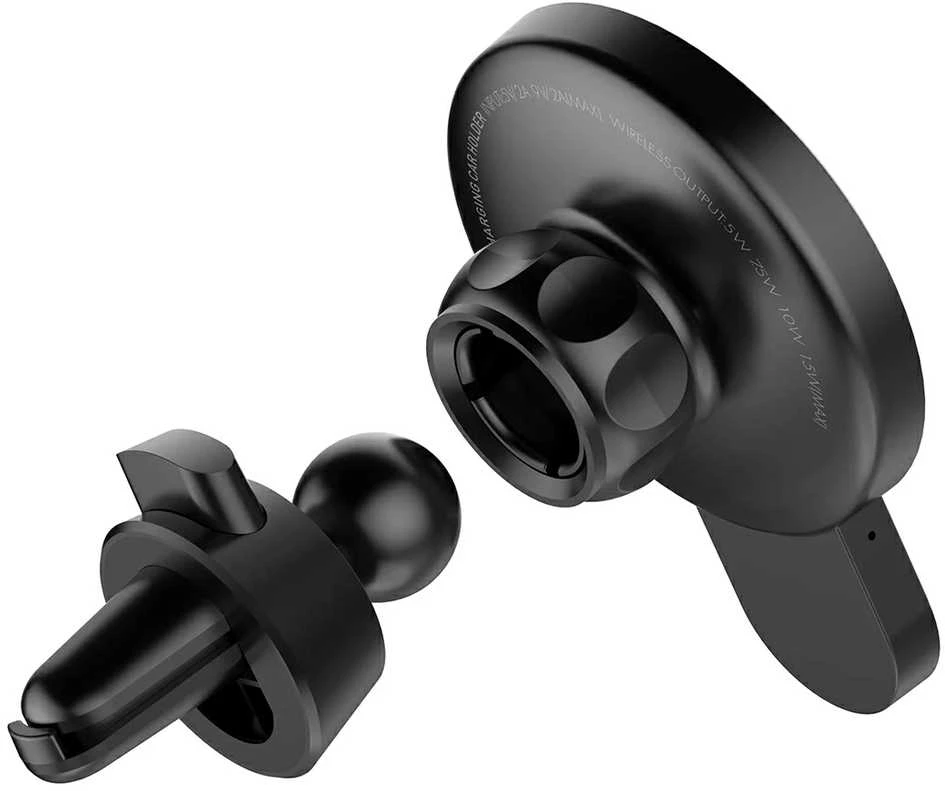 Spacetronik Automobilinis laikiklis su Magsafe + Ring 15W pakrovėju