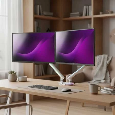 Spacetronik Laikiklis 2 USB LED monitoriams 13-36" SPAF120LUW SPA