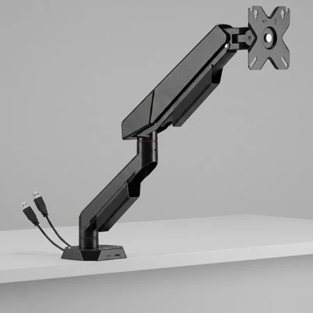 Spacetronik Laikiklis na monitorius SPASS110B su portami USB