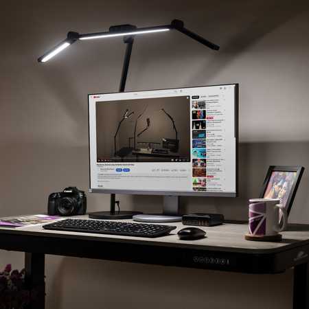 LED braižymo stalinė lempa Spacetronik Glow D4, bešešėlė