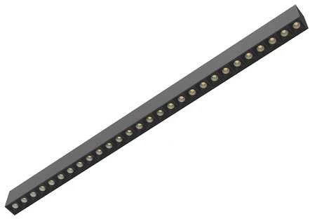 Spacetronik GLOW D22 Pro paviršinio montavimo LED lubinis šviestuvas, juodas