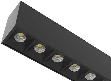 Spacetronik GLOW D22 Pro paviršinio montavimo LED lubinis šviestuvas, juodas