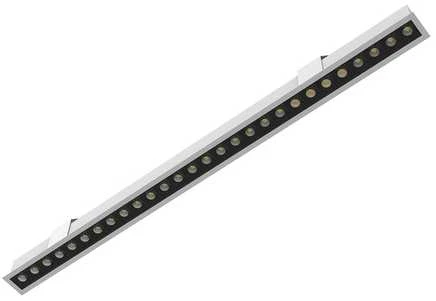 Spacetronik GLOW D22 Pro LED įmontuojamas lubinis šviestuvas, baltas