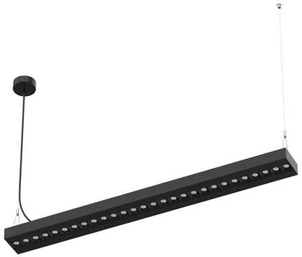 Pakabinamas šviestuvas Spacetronik GLOW D22 Pro LED pakabinamas lubinis šviestuvas, juodas