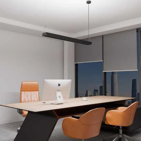 Pakabinamas šviestuvas Spacetronik GLOW D22 Pro LED pakabinamas lubinis šviestuvas, juodas