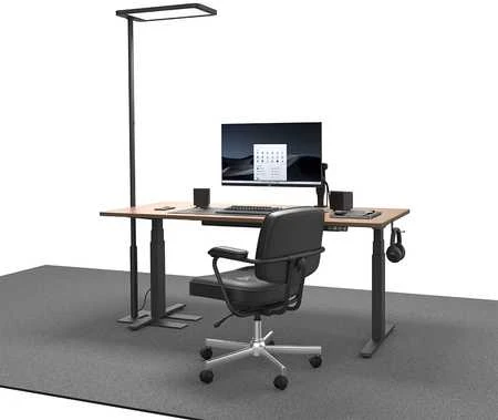 Spacetronik Pastatomas LED toršeras GLOW D20 juodas