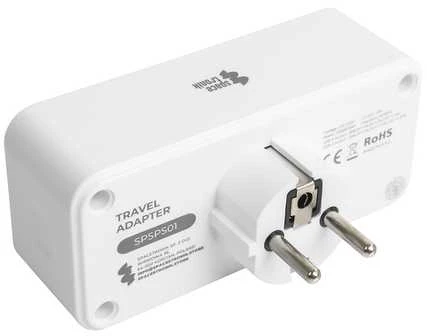 Spacetronik Maitinimo blokas 2xAC 1xUSB 1xUSB-C SPS-PS01W
