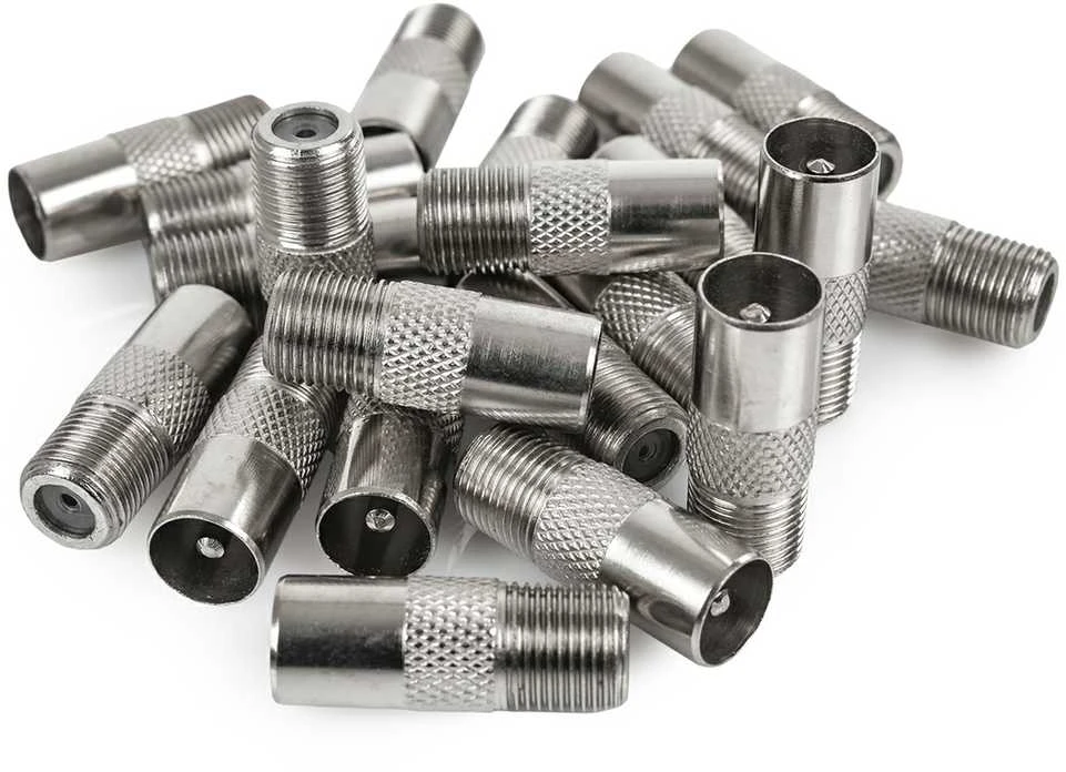 Metalinių TV antenos jungčių rinkinys